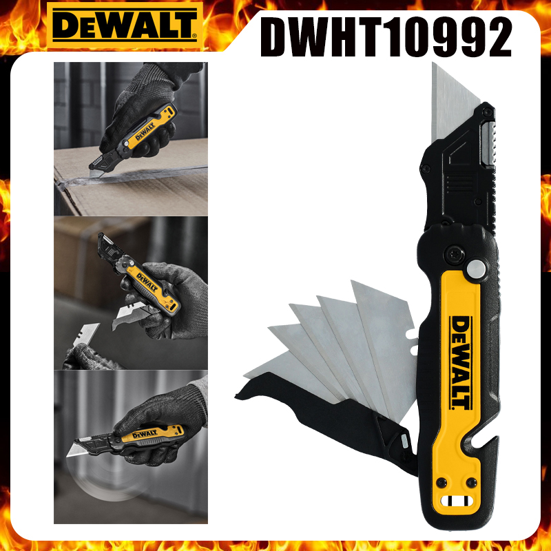 Home Improvement Outlet Stores - DEWALT DWHT10992 Składany nóż uniwersalny z