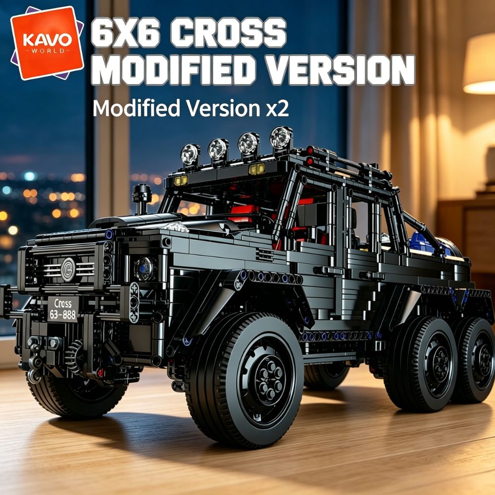 Home Improvement Tool Time - KAVOWORLD 6x6 Ciężki Samochód Terenowy z